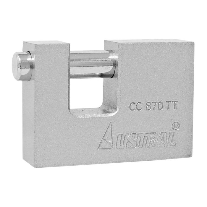 Candado tipo tetrallave 70 mm para cortina 870 Austral