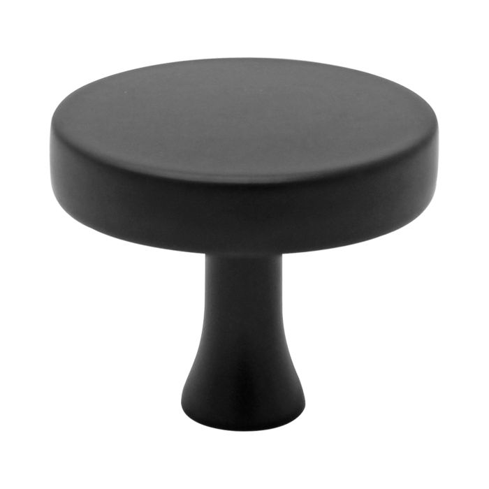 Jaladera botón negro 792-1485 Herrasa