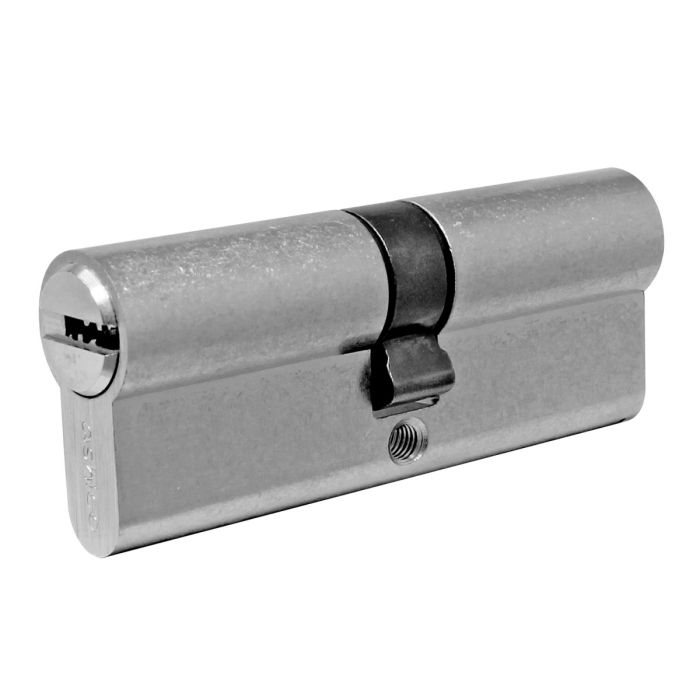 Cilindro europeo níquel satinado 80 mm 90080 Ashico