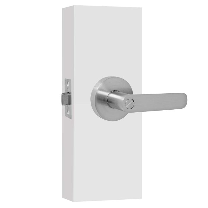 Cerradura para baño níquel satinado Bari Inoxx Italy