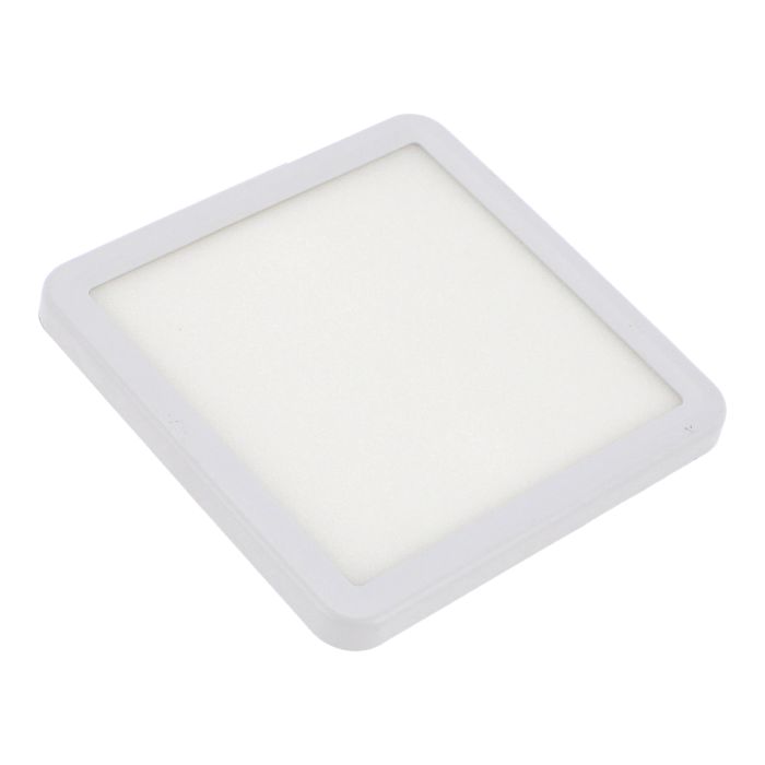 Luminario de LEDS empotrable cuadrado 10 W luz fría 1226 Sanelec