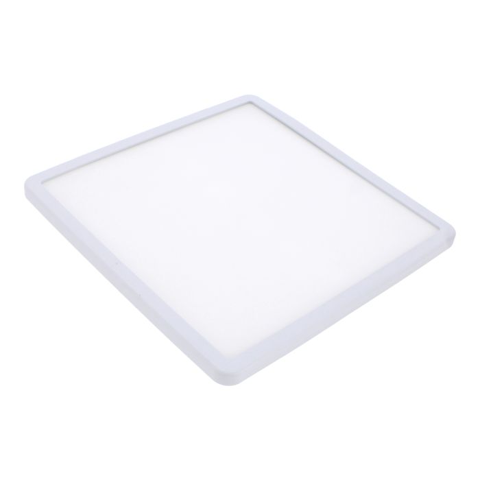 Luminario de LEDS empotrable cuadrado 20 W luz fría 1228 Sanelec