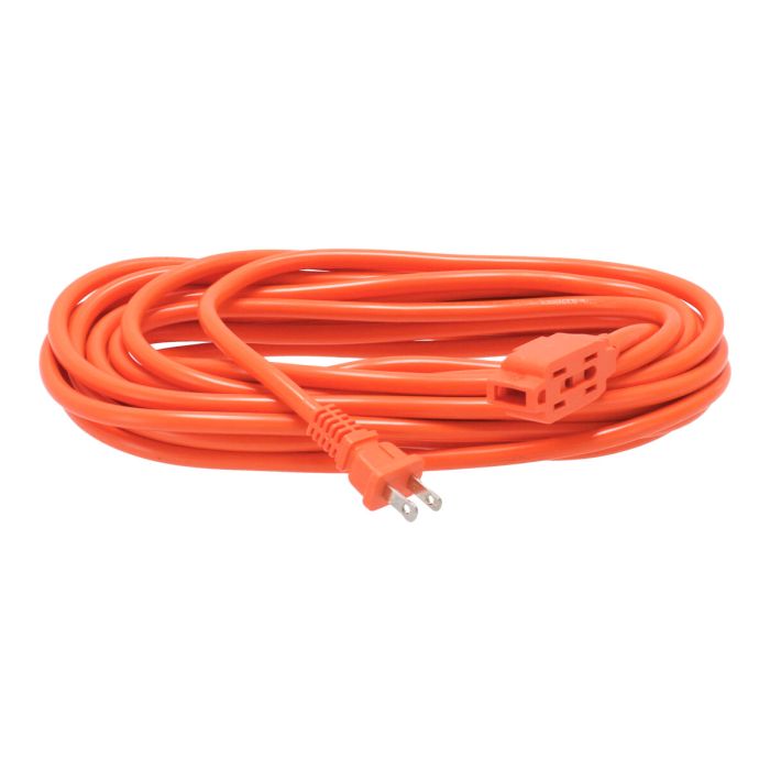 Extensión eléctrica 8 m uso rudo 2x16 AWG naranja 2409 Sanelec