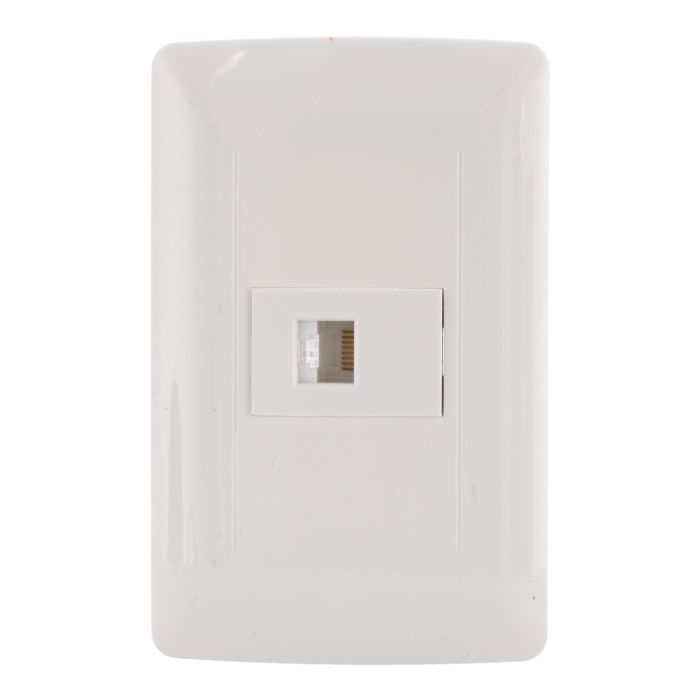 Placa con toma para Modem línea Universal 4573 Sanelec