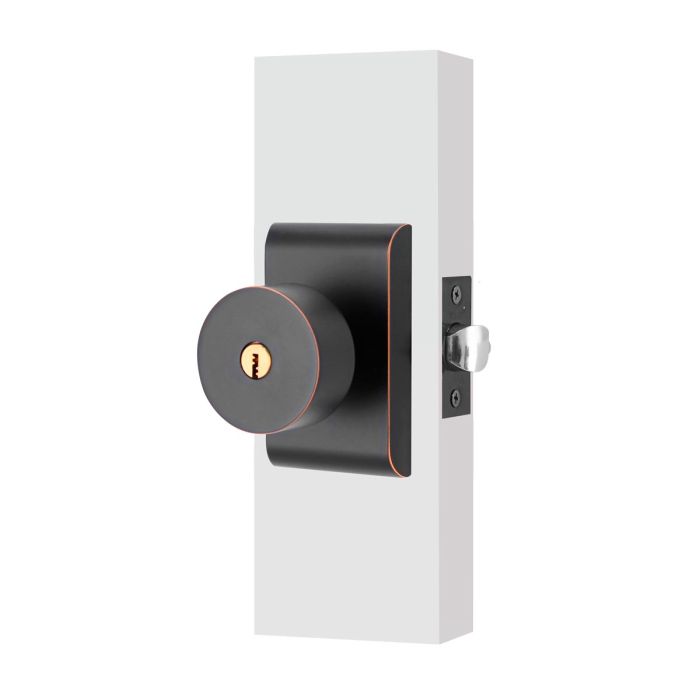 Cerradura para recámara bronce antiguo Santa Fe MX89559 Yale