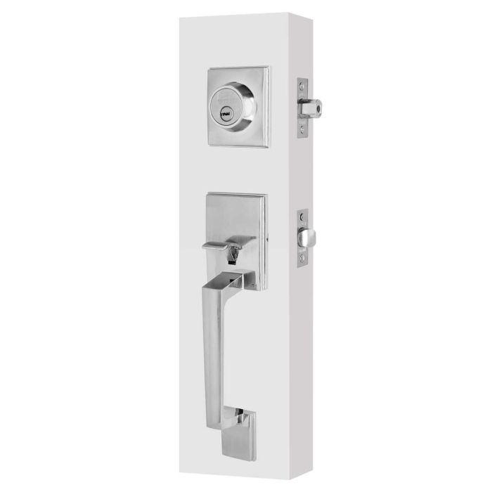 Cerradura para entrada principal satín Nápoles / Tampico MX6693 Phillips