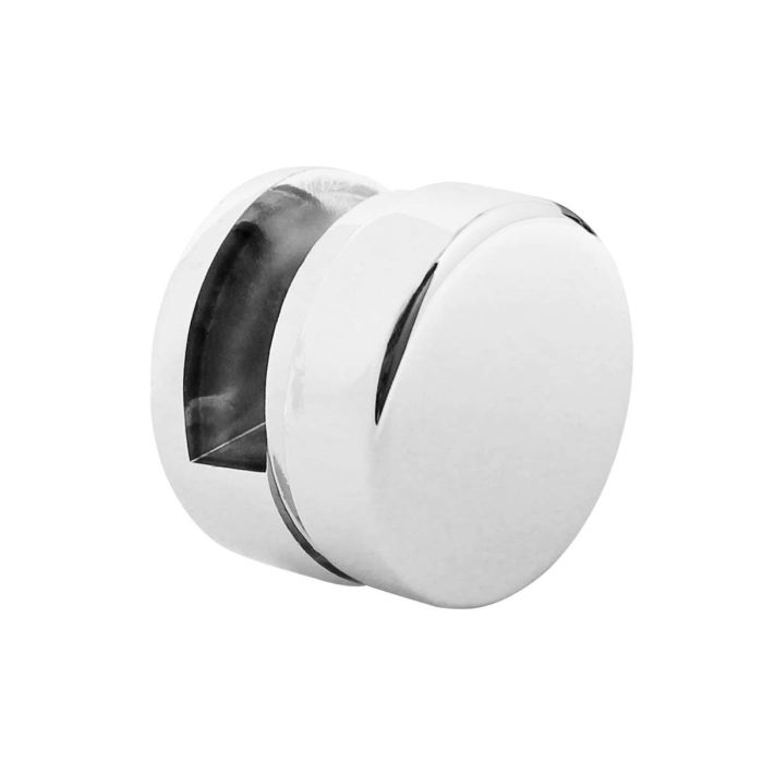 Conector porta espejo o cristales de 6 mm cromo 1113 Herralum