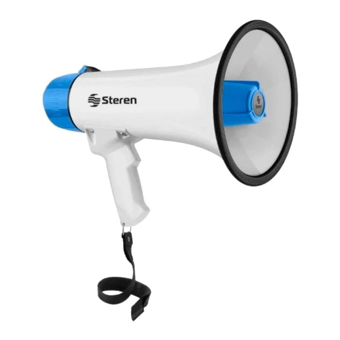 Megáfono de 25 W con grabador de voz y batería recargable MG-255 Steren