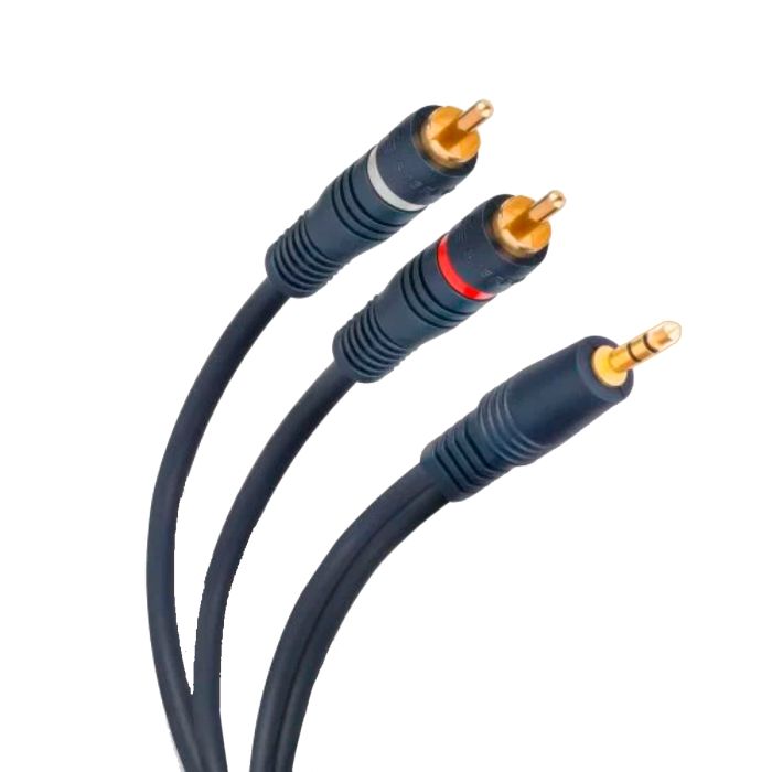 Cable plug 3,5 mm a 2 plug RCA de 3,6 m 254-050 Steren