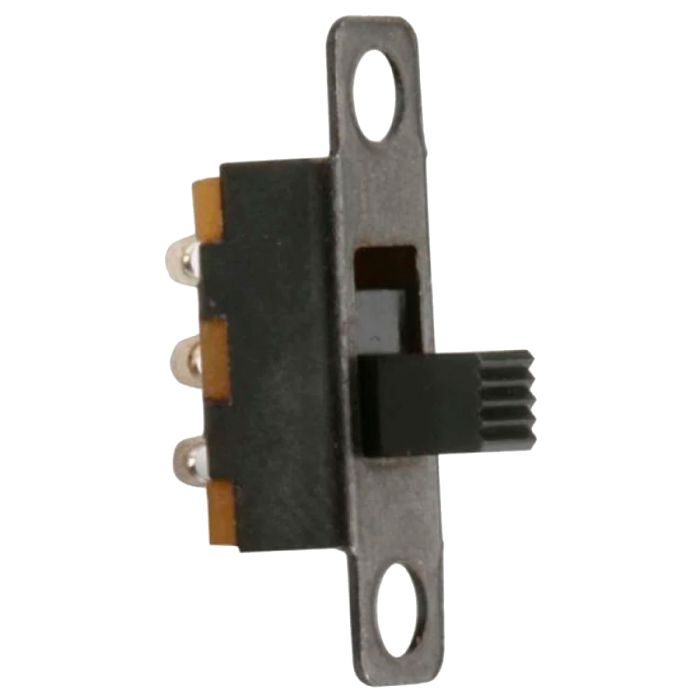 Micro switch deslizable de 1 polo, 2 tiros, 2 posiciones SCMM-122 Steren
