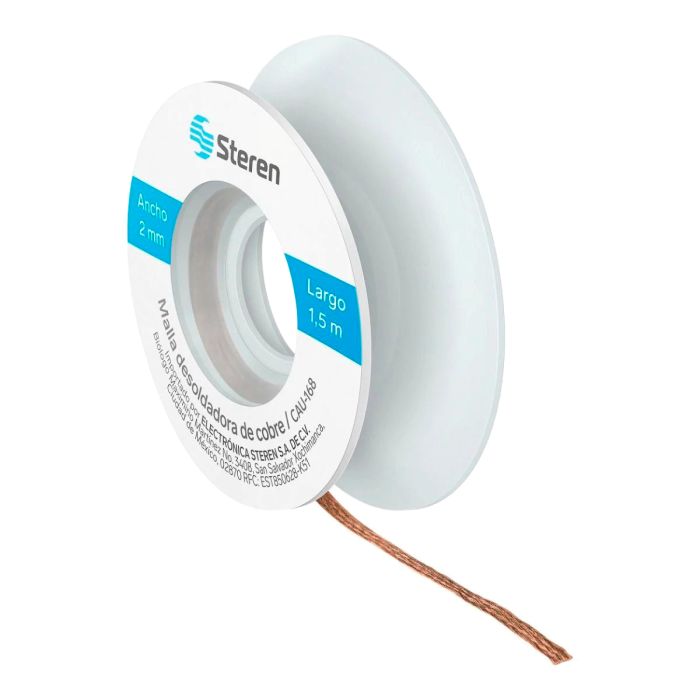 Malla de soldadora de cobre de 2 mm x 1,5 metros CAU-168 Steren