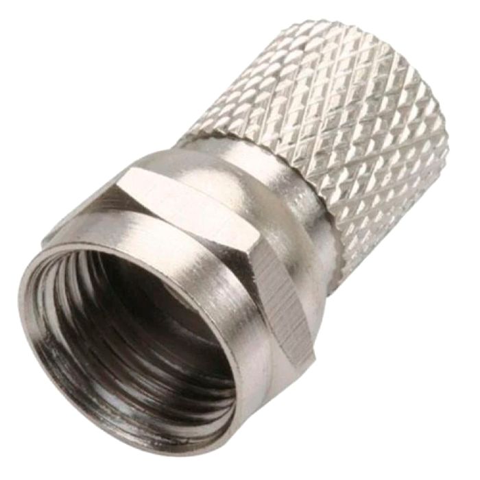 Conector macho tipo "F" para cable RG6, de enroscar 200-039 Steren