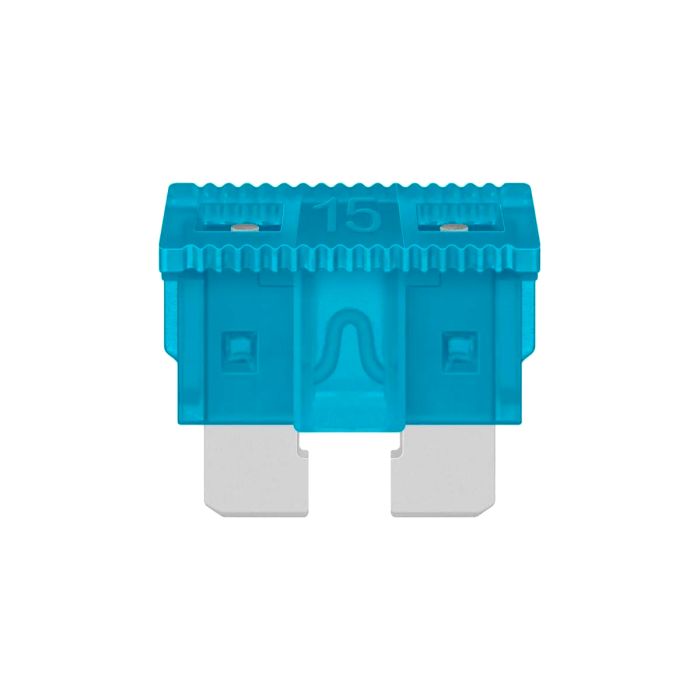 Fusible automotriz de 32 Vcc 15 A, azul FA 15 Steren