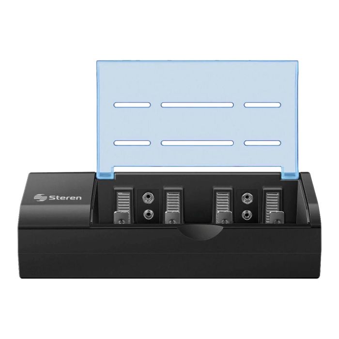 Cargador de pilas AA, AAA, C, D y 9V CRG-500 Steren