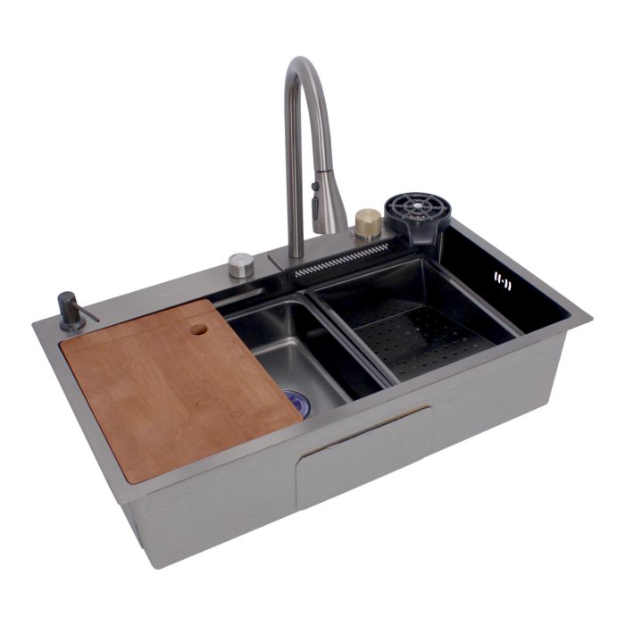 Tarja multi función acero inoxidable 80 x 46 cm LH8046 Stanew