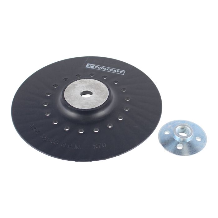 Respaldo para disco de lija 7" TC5244 Toolcraft