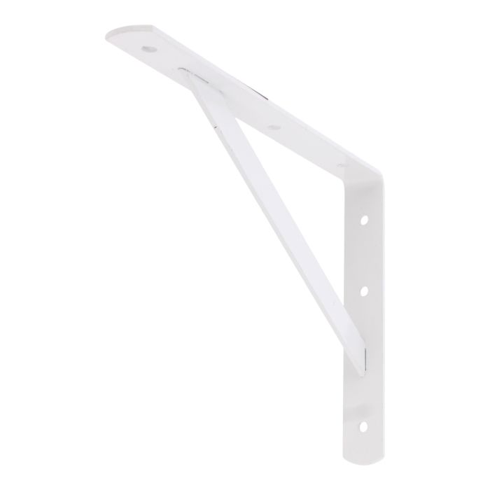 Ménsula reforzada blanca 8" x 12" TC5719 Toolcraft