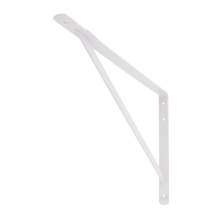 Ménsula reforzada blanca 10" x 16" TC5722 Toolcraft
