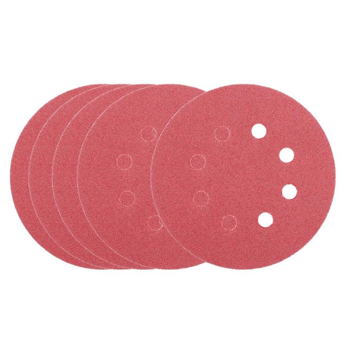 Discos de lija para lijadora roto-orbital de 5" G-240 TC6039 Toolcraft