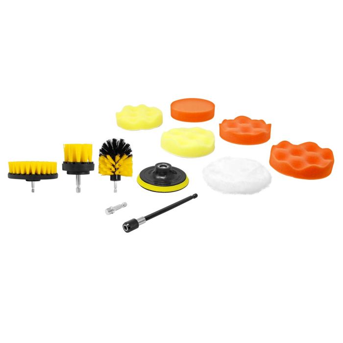 Juego de 11 Cepillos para taladro DW-11JT Dewinner