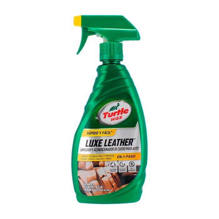 Limpiador y Acondicionador de cuero para automóvil Luxe Leather Turtle Wax