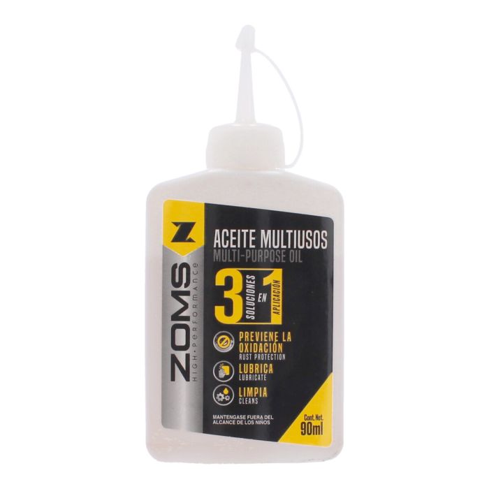 Aceite Multiusos 3 soluciones en 1 Aplicación 90 ml ZOMS