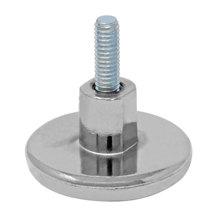 Nivelador niquelado con tornillo de 5/16" 166125 Rish