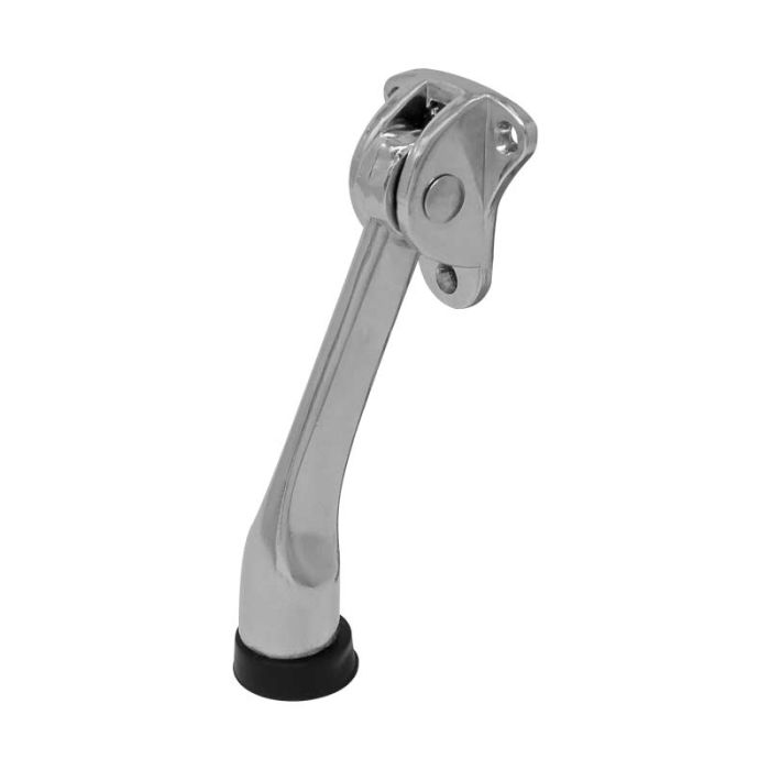 Tope tipo pata de cabra chico cromo Lusar