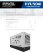 Generador estacionario HYEGE80KW Hyundai